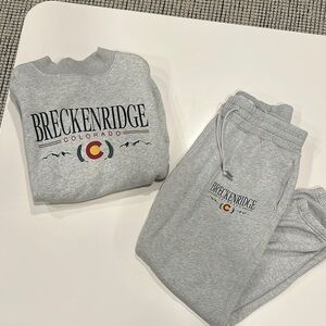 Abercrombie Breckenridge Sweatshirt and Joggers Set